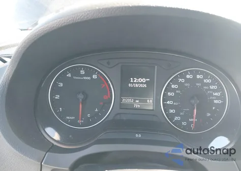 2016 Audi A3 1.8T Premium z USA, uszkodzony, nr VIN WAUC7GFF6G1040405